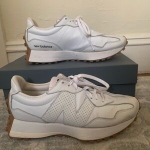 New Balance White Sneakers Modern Minimalist Design